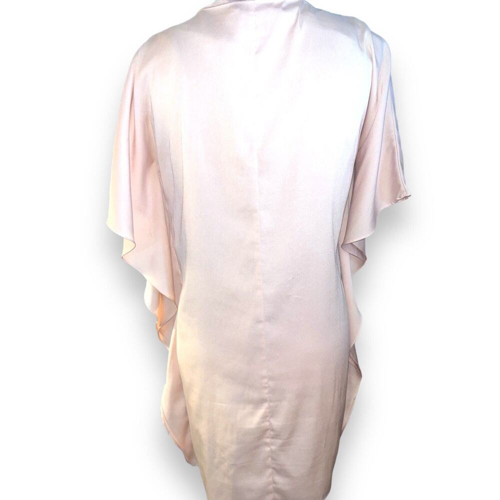 C. Luce Anthropologie Dress Size Small Light Pink/nude Studded midi dress - Picture 2 of 11
